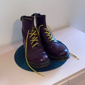 Purple Docs Size 11 Pleather Docs